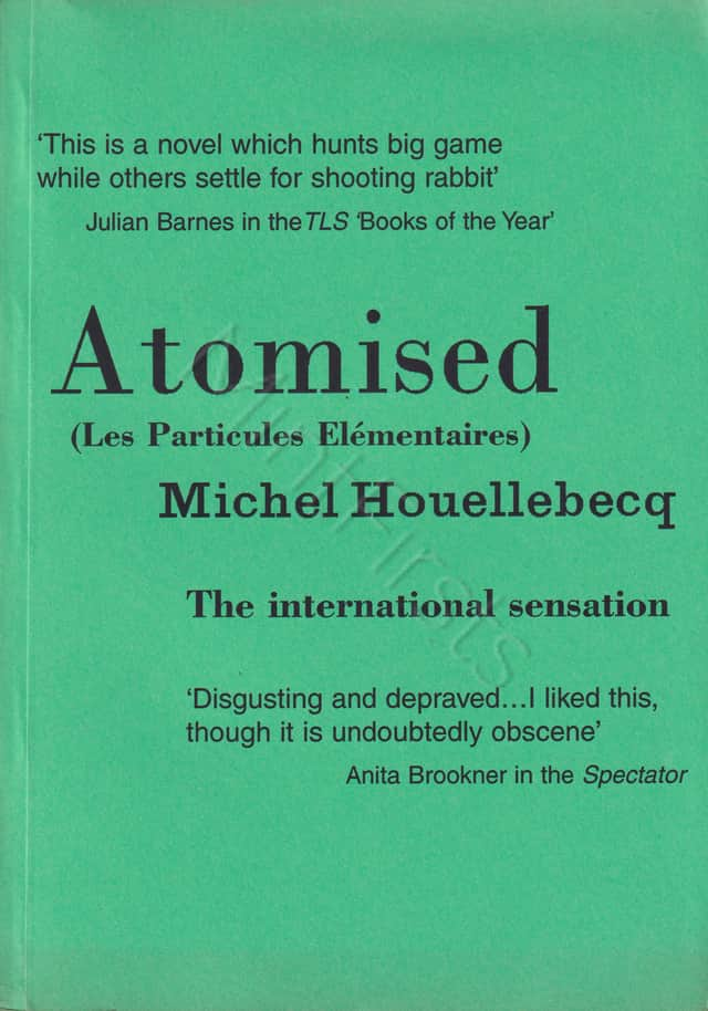 Atomised Michel Houellebecq