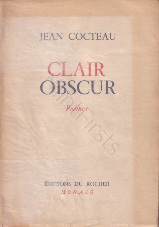 Clair Obscur Poèmes Jean Cocteau