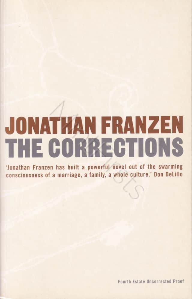 Corrections Jonathan Franzen