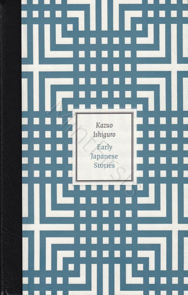 Early Japanese Stories Kazuo Ishiguro