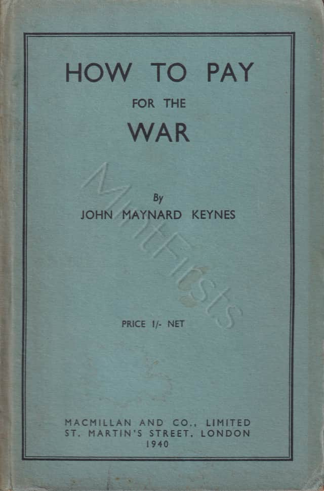 How Pay War Maynard Keynes