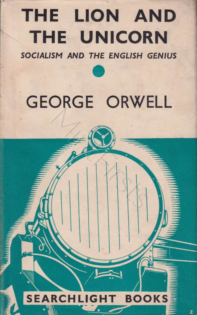 Lion Unicorn George Orwell