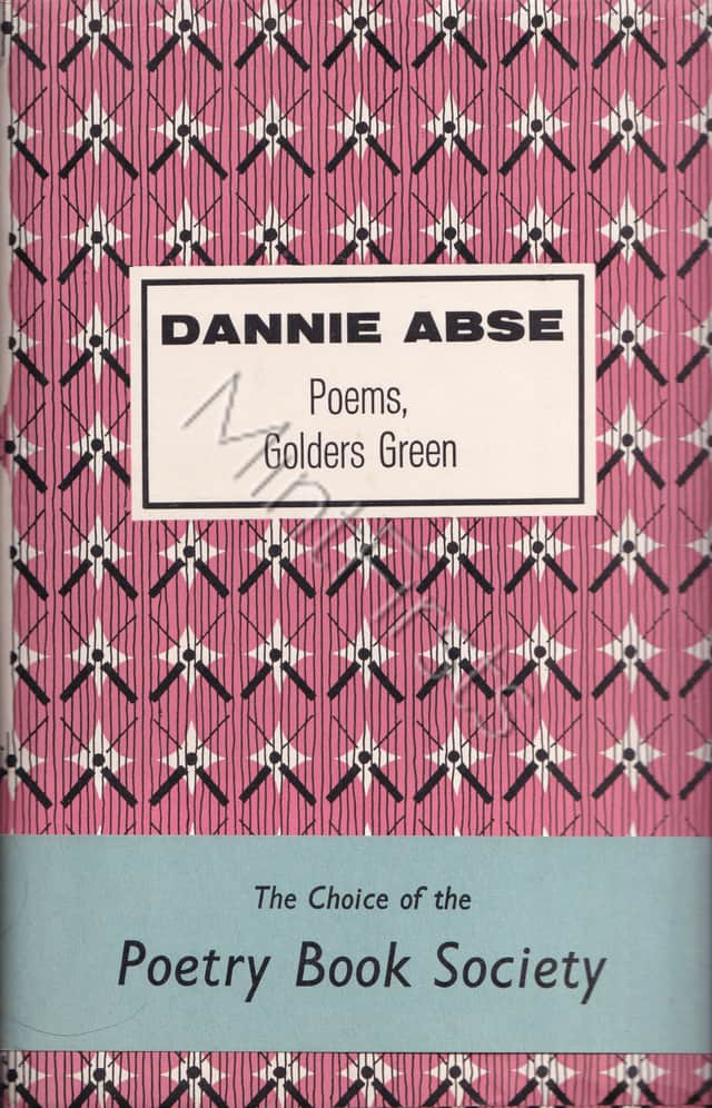 Poems Golders Green Dannie Abse