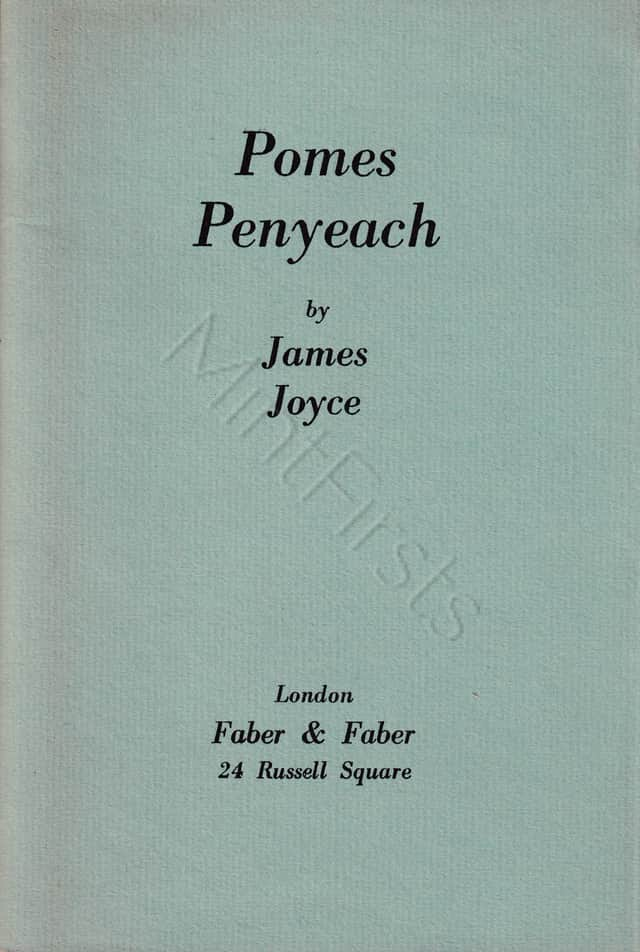 Pomes Penyeach James Joyce