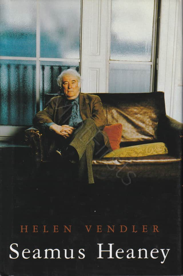 Seamus Heaney Helen Vendler