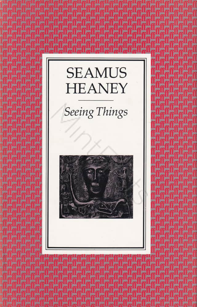 Seeing Things Seamus Heaney