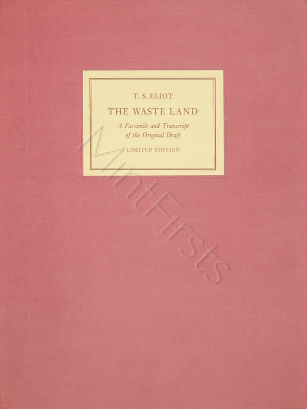 Waste Land Facsimile Eliot